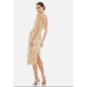 Mac Duggel gold dress 10770